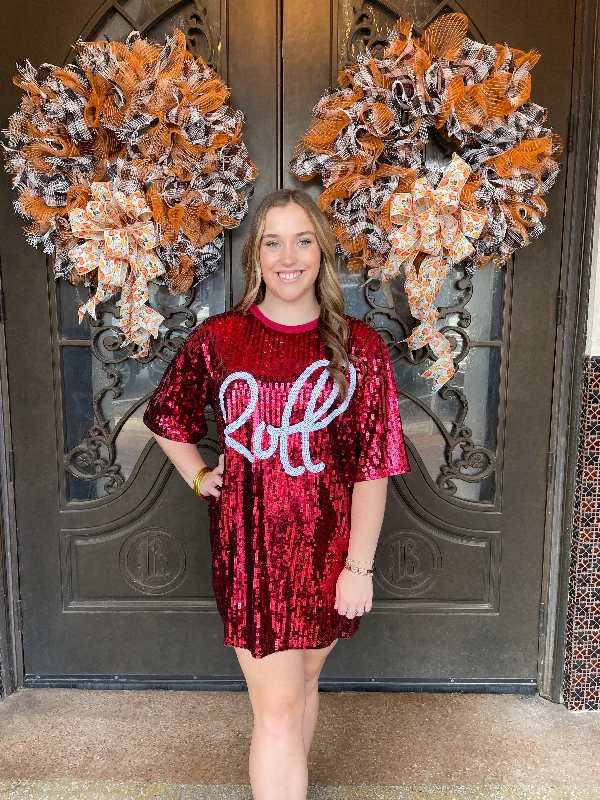 Roll Sequin Dress