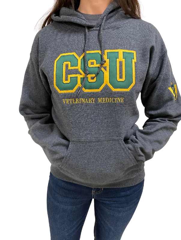 CSU Twill Hooded Sweatshirt