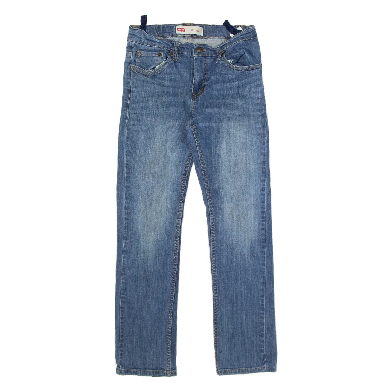 LEVI'S 511 Jeans Blue Denim Slim Straight Boys W26 L26