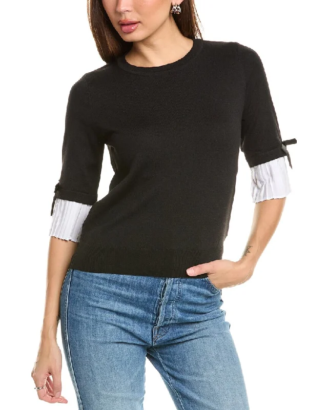 Nanette Nanette Lepore Elbow Sleeve Sweater