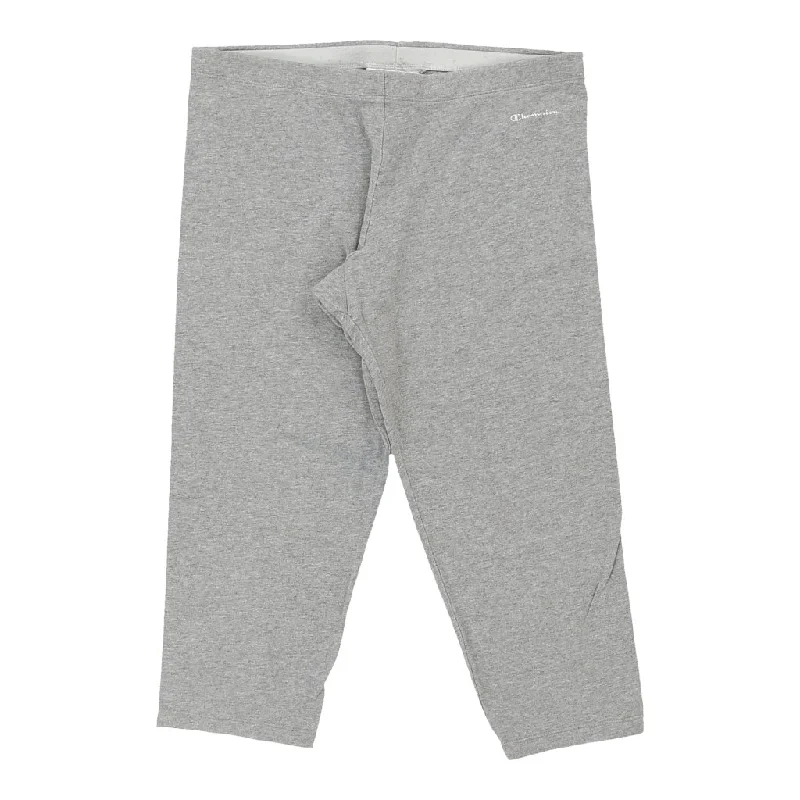 Vintage Champion Shorts - Medium Grey Cotton