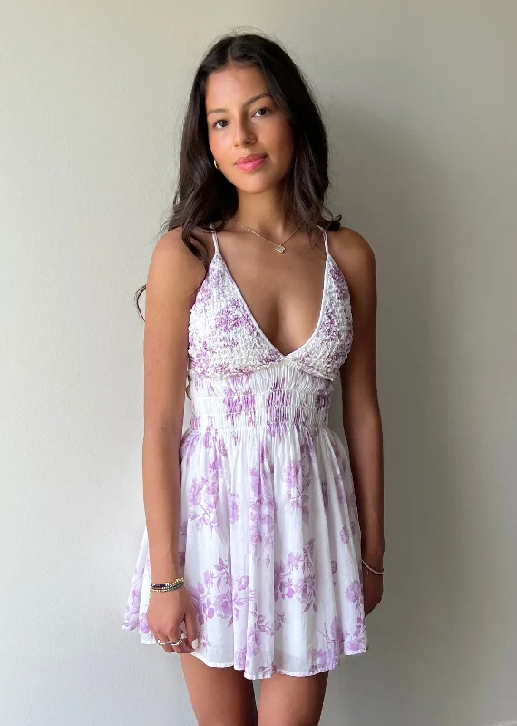 Be The One Mini Dress ★ Purple Floral