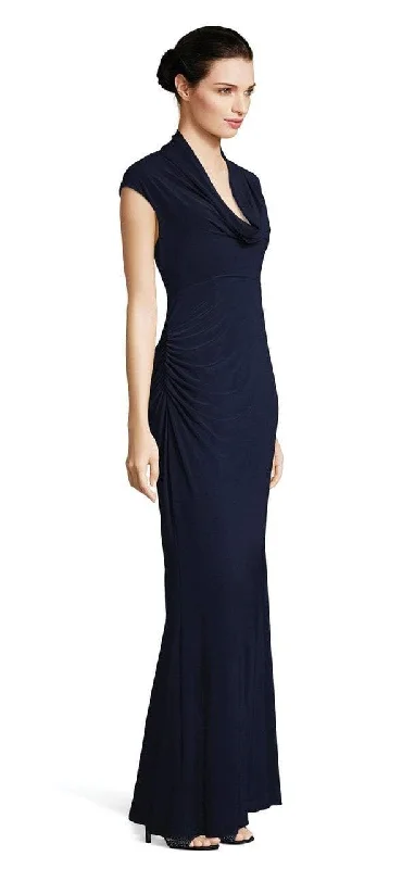 Adrianna Papell - Cowl High Neck Draped Dress AP1E202962SC