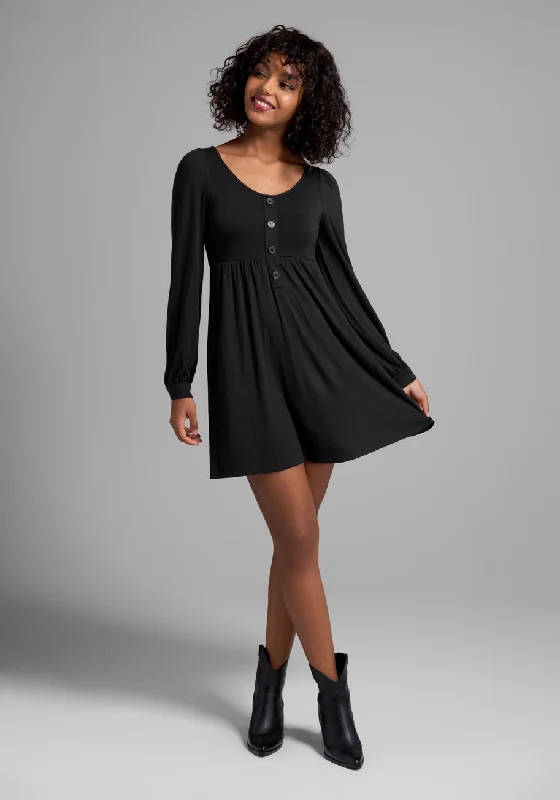 First Date, Can't Wait Babydoll Dress