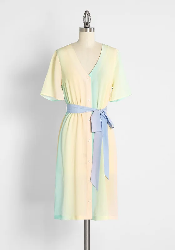 Lasso Around My Heart Silk Dress