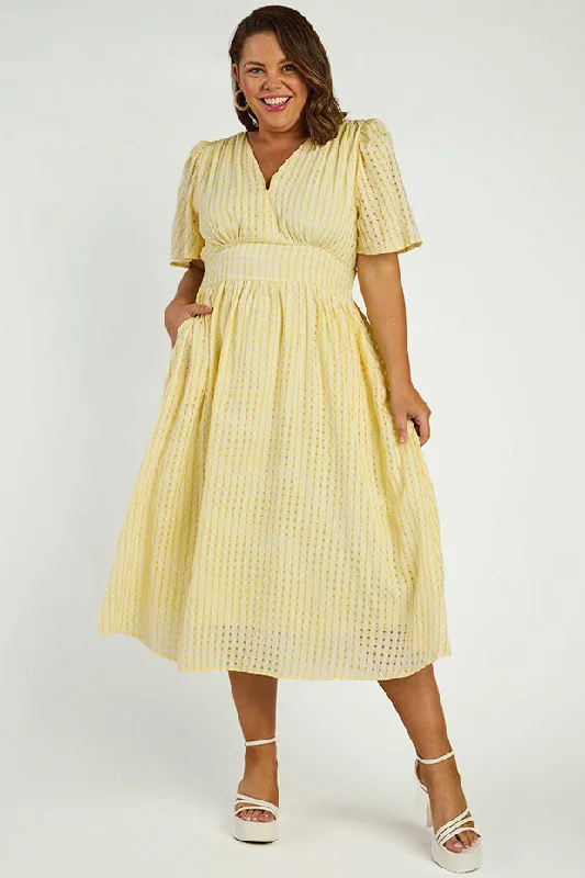 Mable Yellow Dress