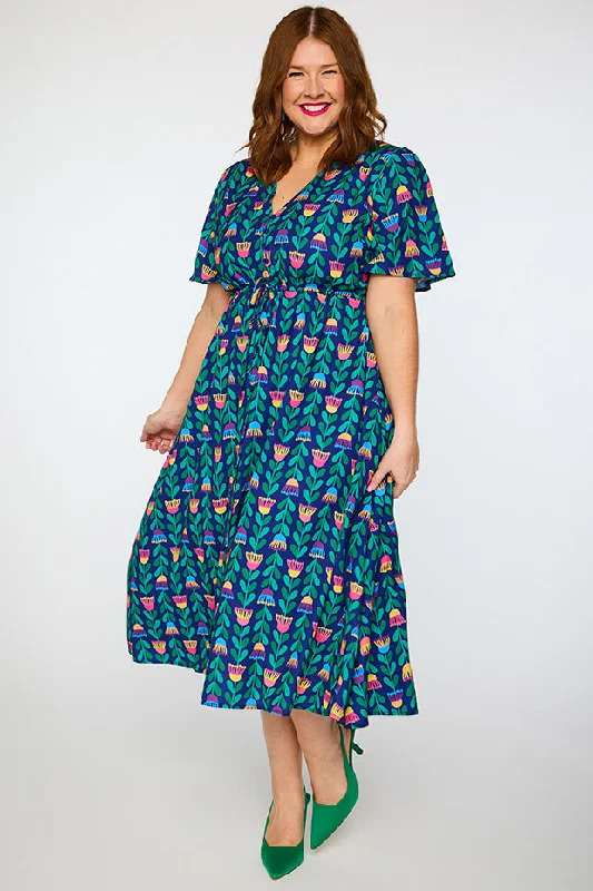 Marley Eucalyptus Buds Dress