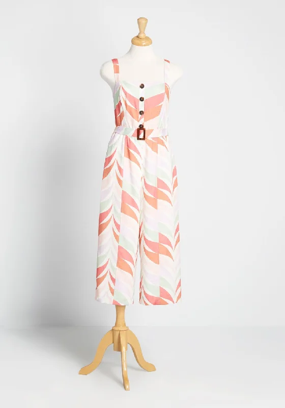 ModCloth x Hutch Start of Spring Cropped Jumpsuit