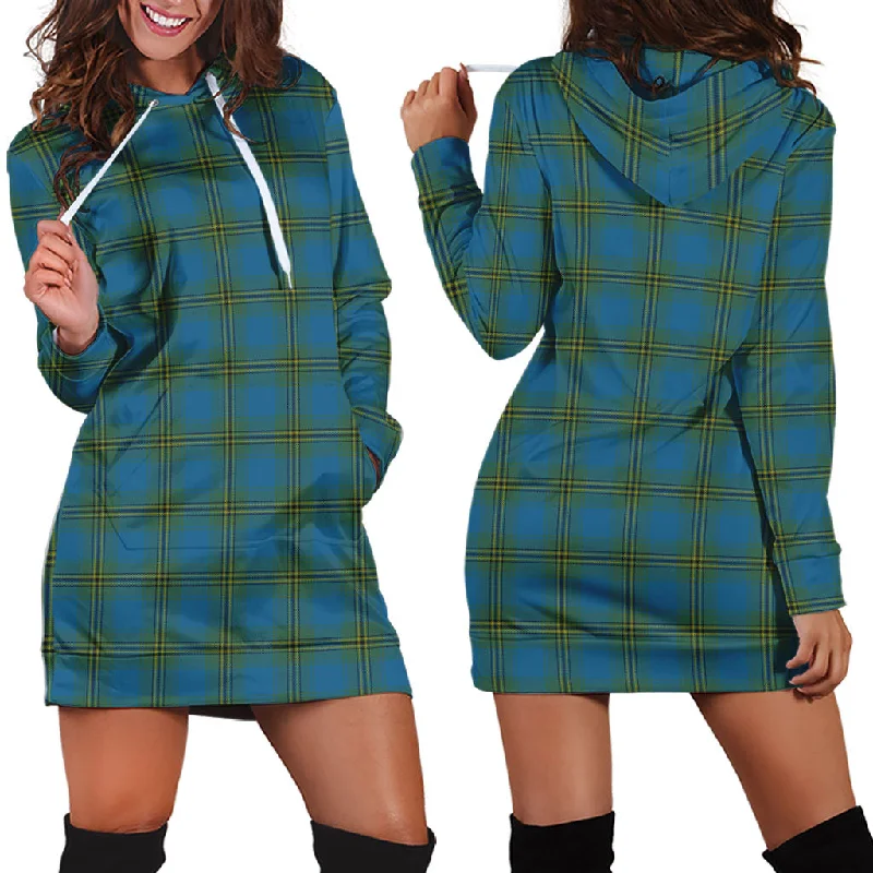 Oliver Tartan Hoodie Dress