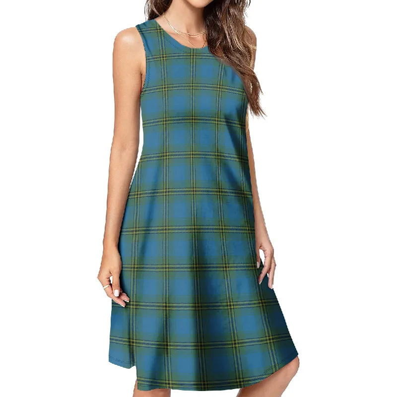 Oliver Tartan Womens Casual Dresses