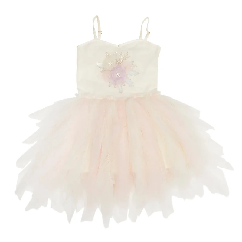 EMMA BEADED FLOWER TUTU DRESS