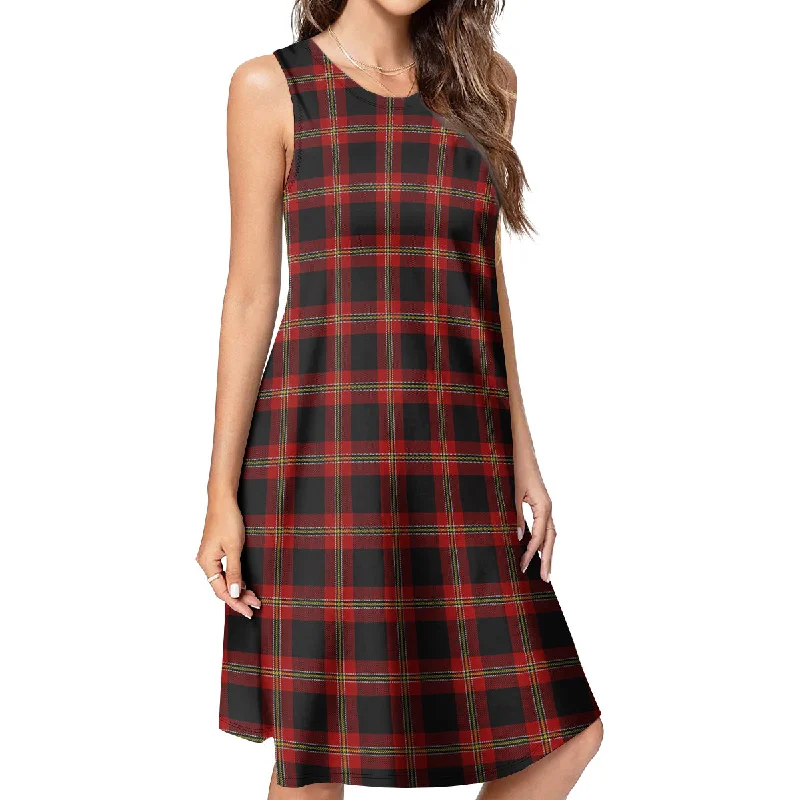 Perry-Pirrie Tartan Womens Casual Dresses