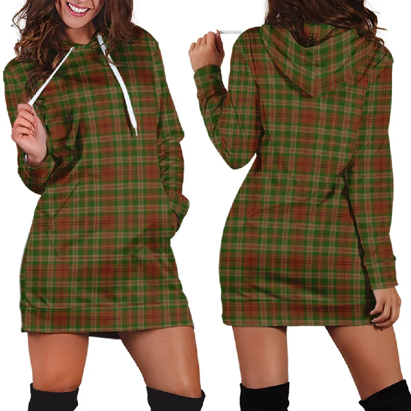 Pierce Tartan Hoodie Dress