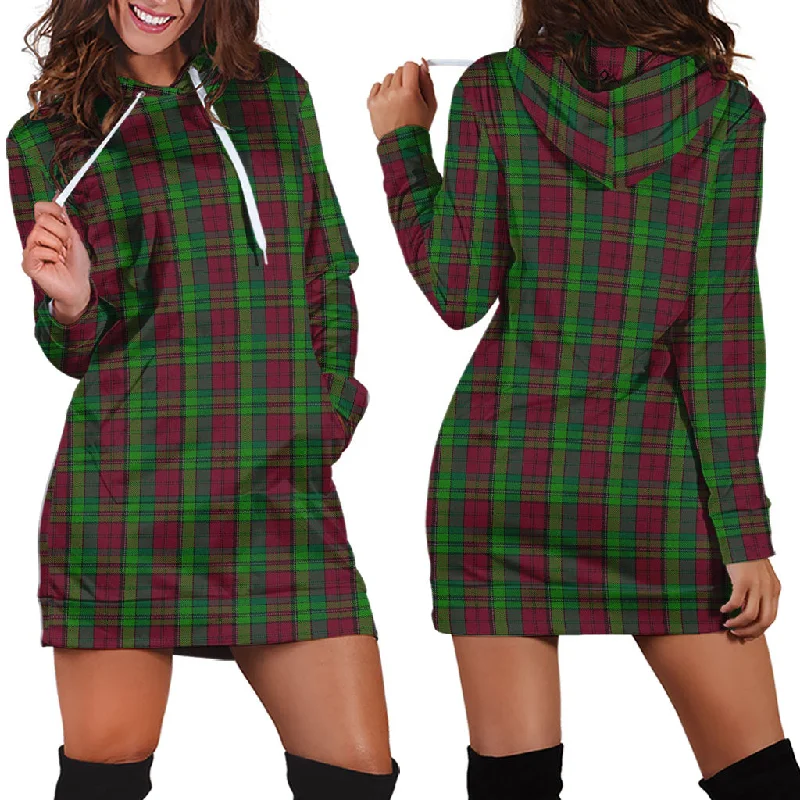 Pope of Wales Tartan Hoodie Dress