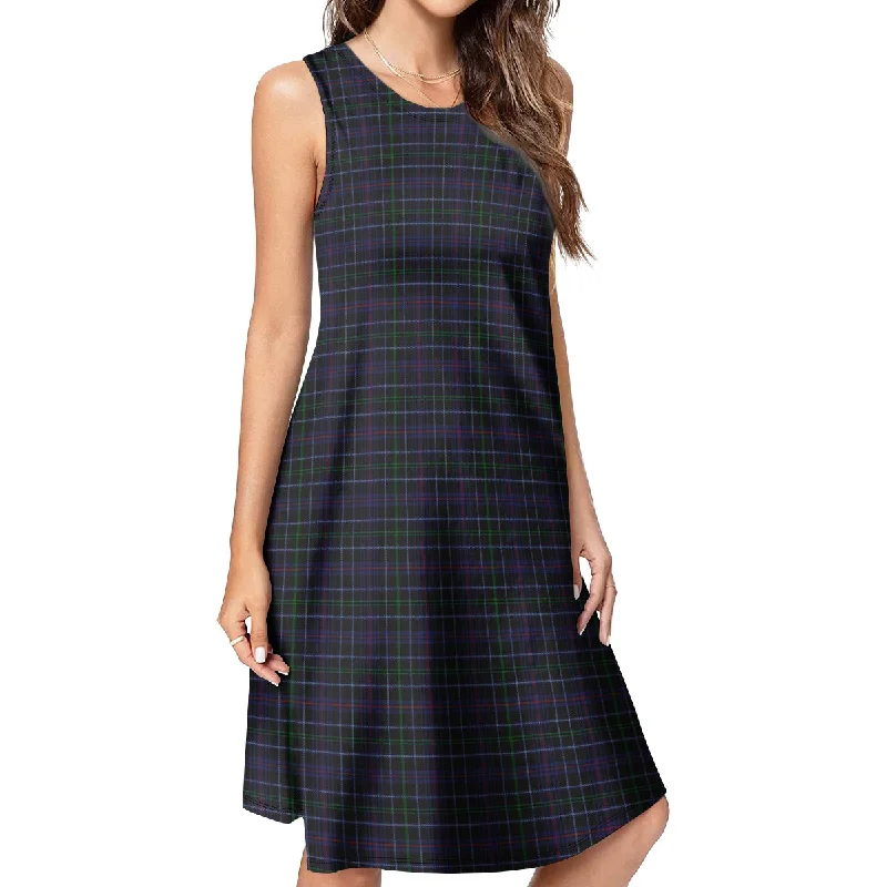 Pride (Wales) Tartan Womens Casual Dresses