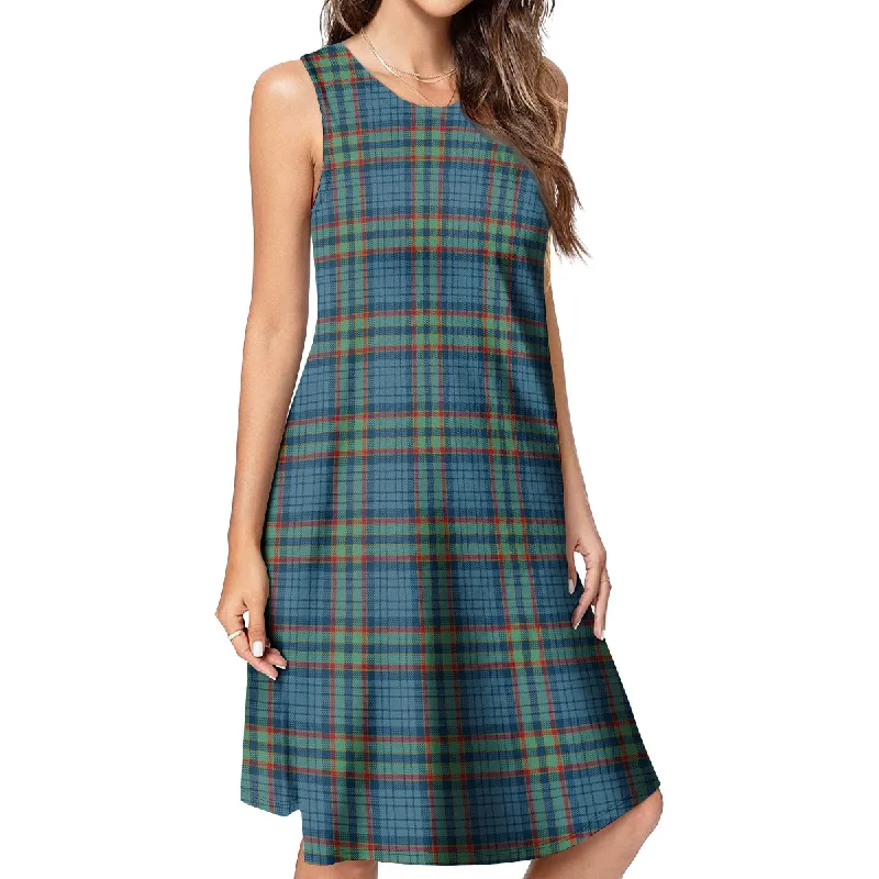 Ralston UK Tartan Womens Casual Dresses