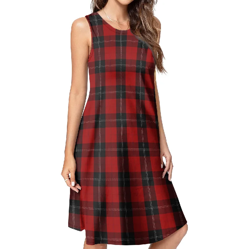 Ramsay Tartan Womens Casual Dresses