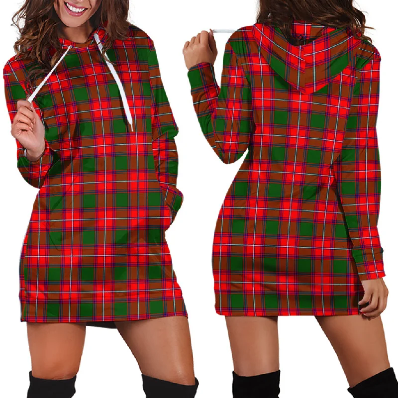 Rattray Modern Tartan Hoodie Dress