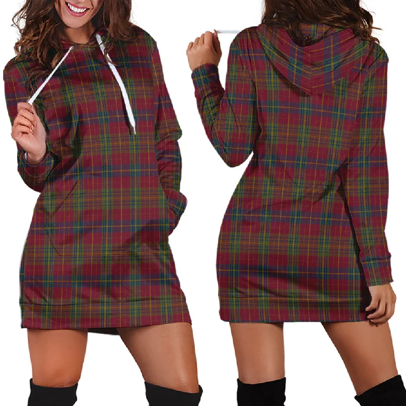 Rice of Wales Tartan Hoodie Dress