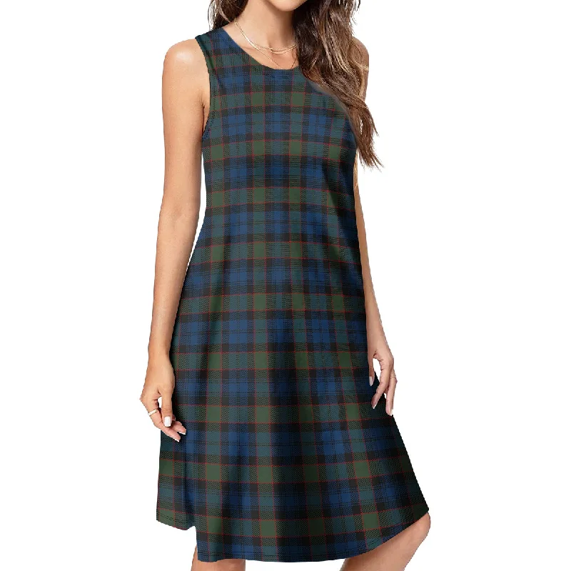 Riddoch Tartan Womens Casual Dresses