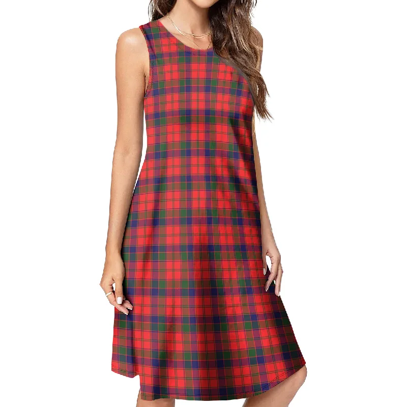 Robertson Modern Tartan Womens Casual Dresses