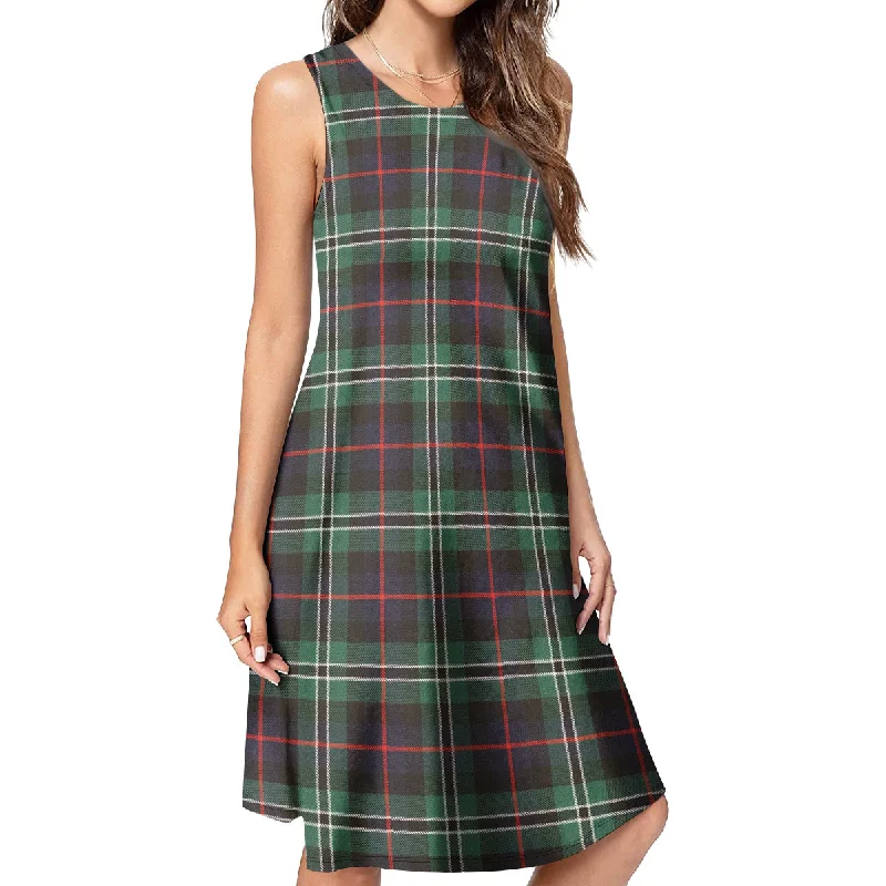 Rollo Hunting Tartan Womens Casual Dresses