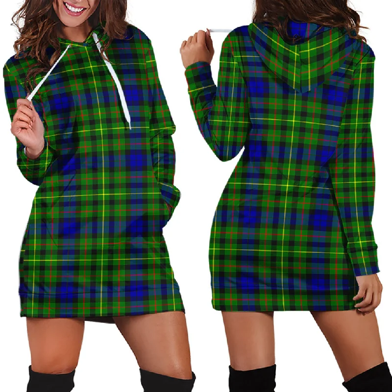 Rollo Modern Tartan Hoodie Dress