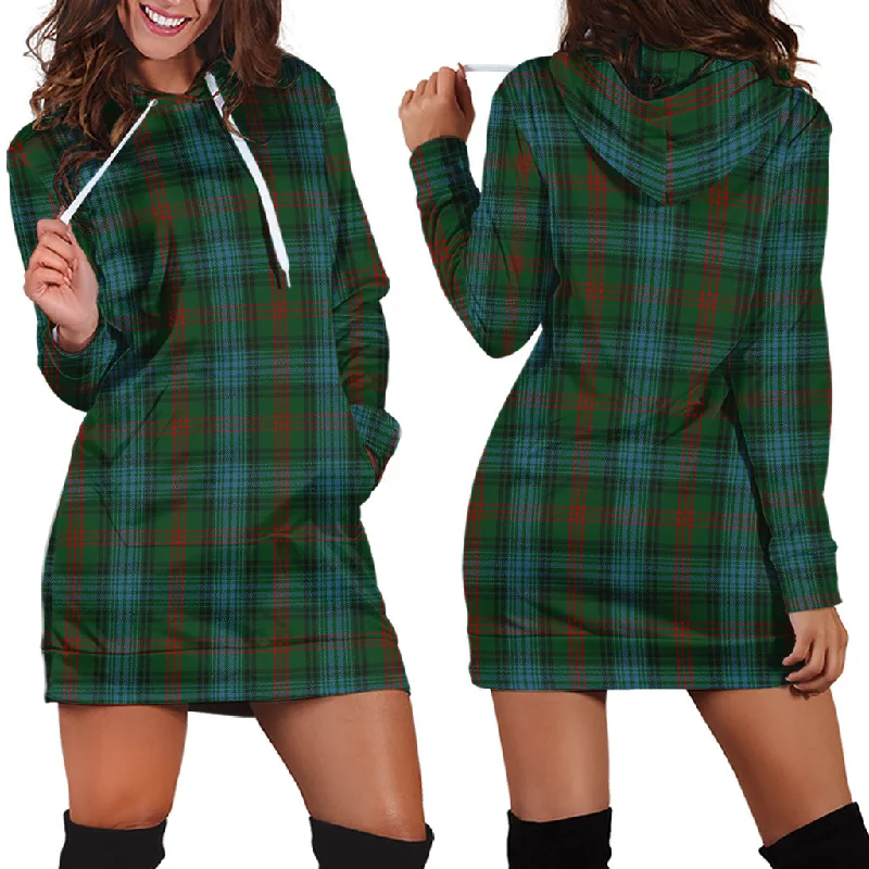 Ross Hunting Tartan Hoodie Dress