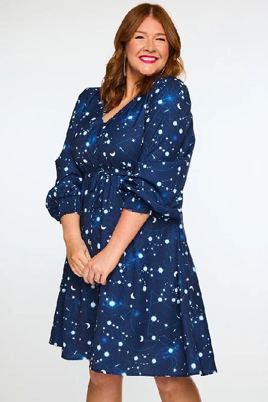 Sofia Celestial Sky Dress