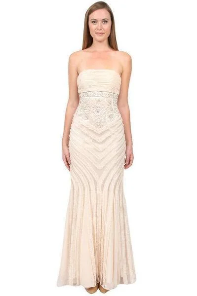 Sue Wong - N0230SC Embellished Strapless Mermaid Gown