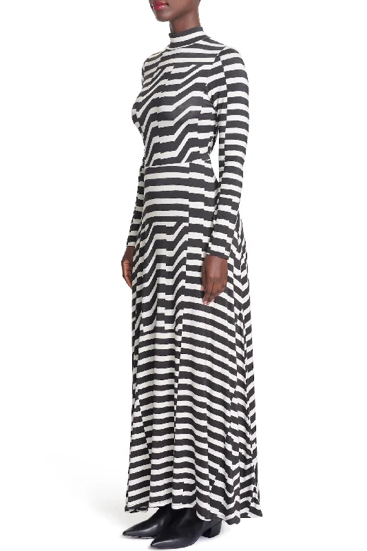 THE MADISON DRESS- STRIPE