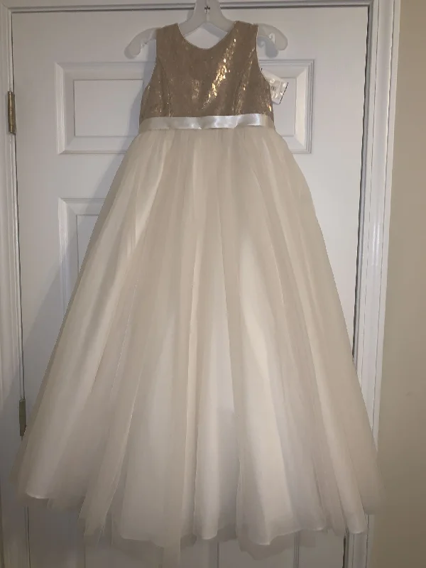 David's Bridal 172002 79 Tank Sequin Heart Back Stylish Tank Dress