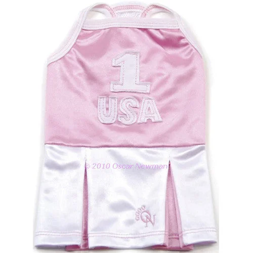 USA Sporty Chic Tank Dress Elegant Sleeveless Dress