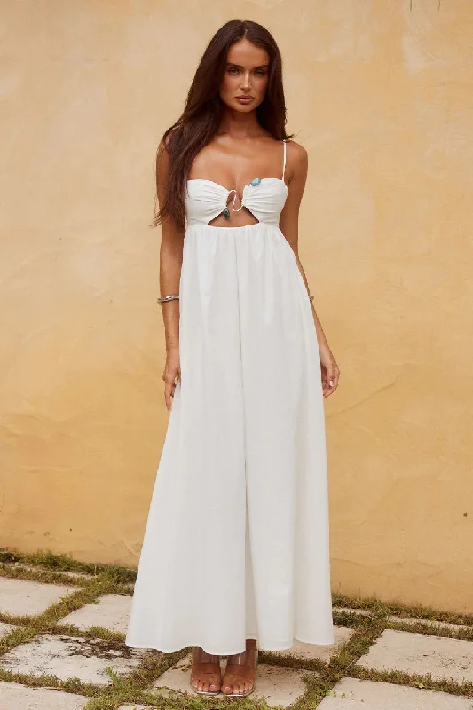 Tamala Maxi Dress - White