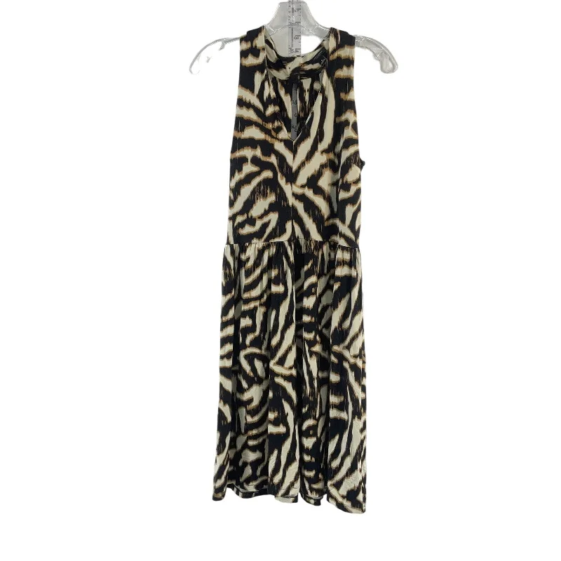 Women's Ann Taylor Tribal Print Rayon Midi Dress, Size 6